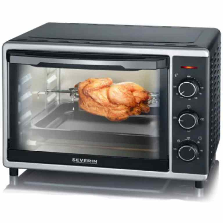 SEVERIN TO2056 1600W 30L TABLE TOP OVEN, 4 HEAT SETTING, DOUBLE GLASS